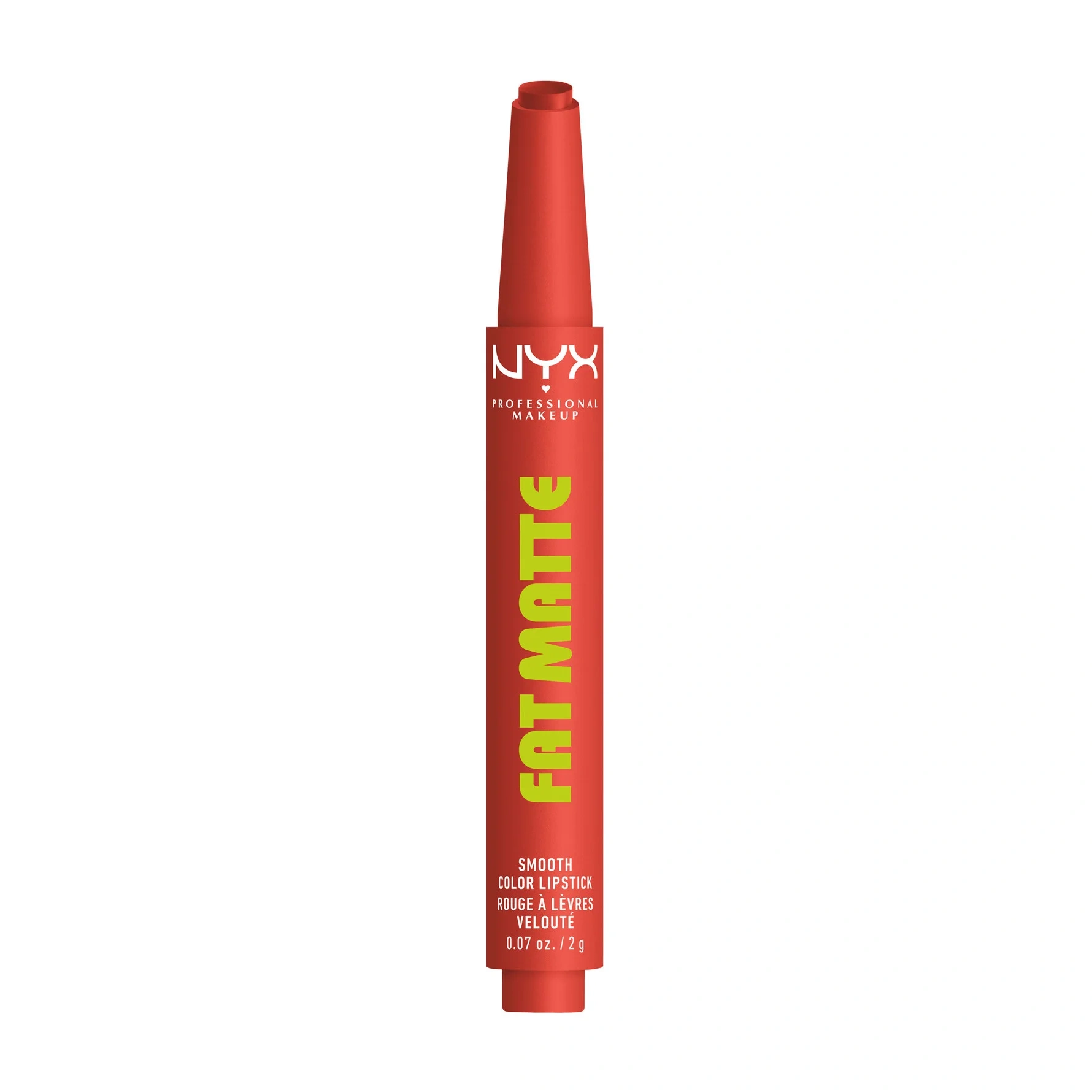 NYX PROFESSIONAL MAKEUP Fat Matte Slick Click Lip Balm 03 Coral Cuddlin'