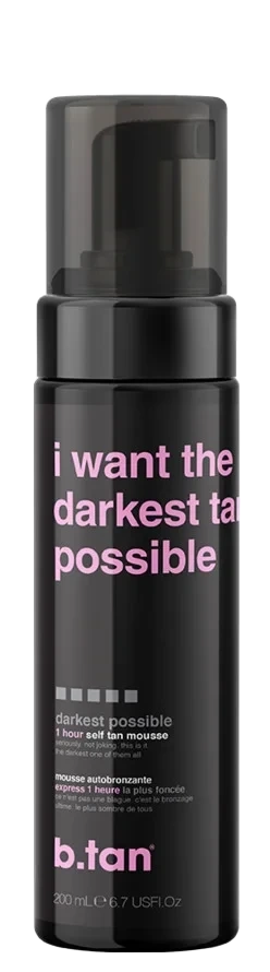 b.tan Self Tan Mousse 200 ml
