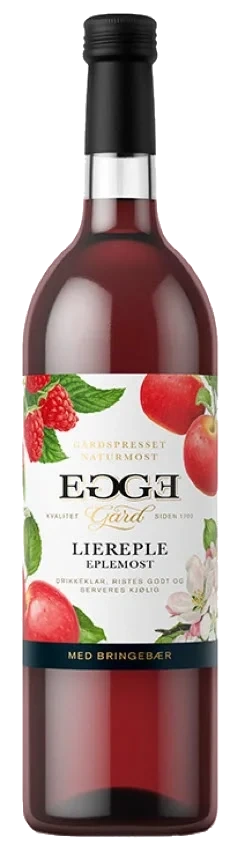 Liereple Bringebær 0,75l Egge Gård