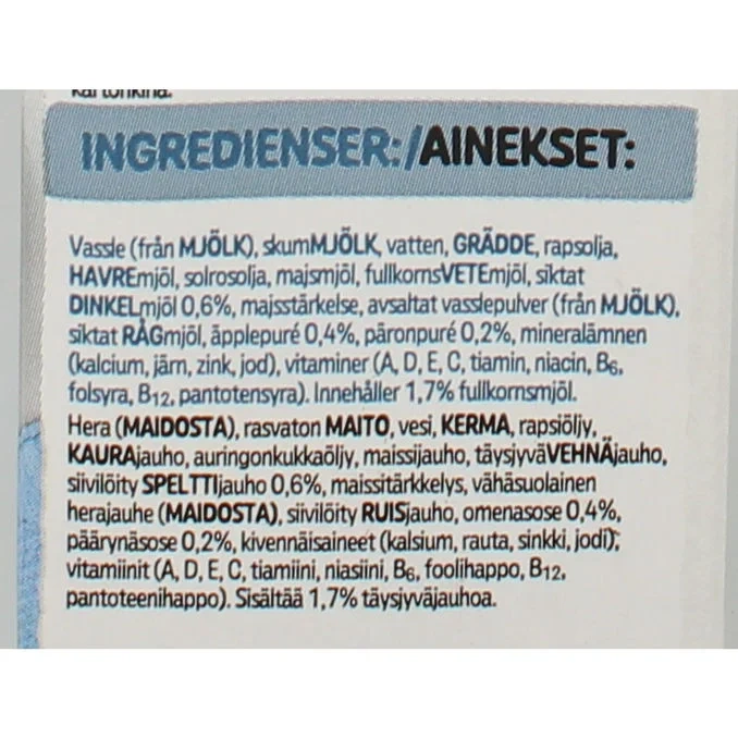 Semper Fullkornsvälling Dinkel & Frukt