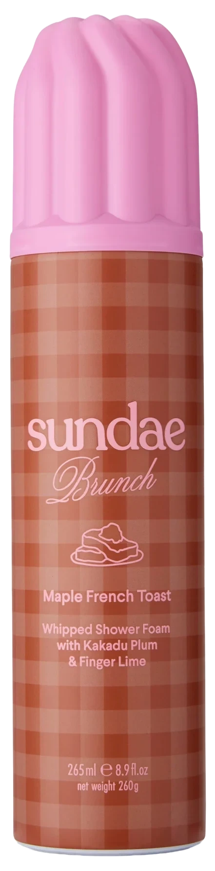 Sundae Body Maple French Toast Whipped Shower Foam 265 ml
