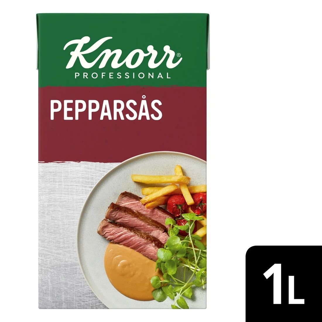 Pepparsås, serveringsklar