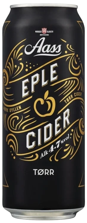 Aass Eplecider Tørr 0,50l bx