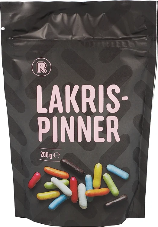 Lakrispinner  200g