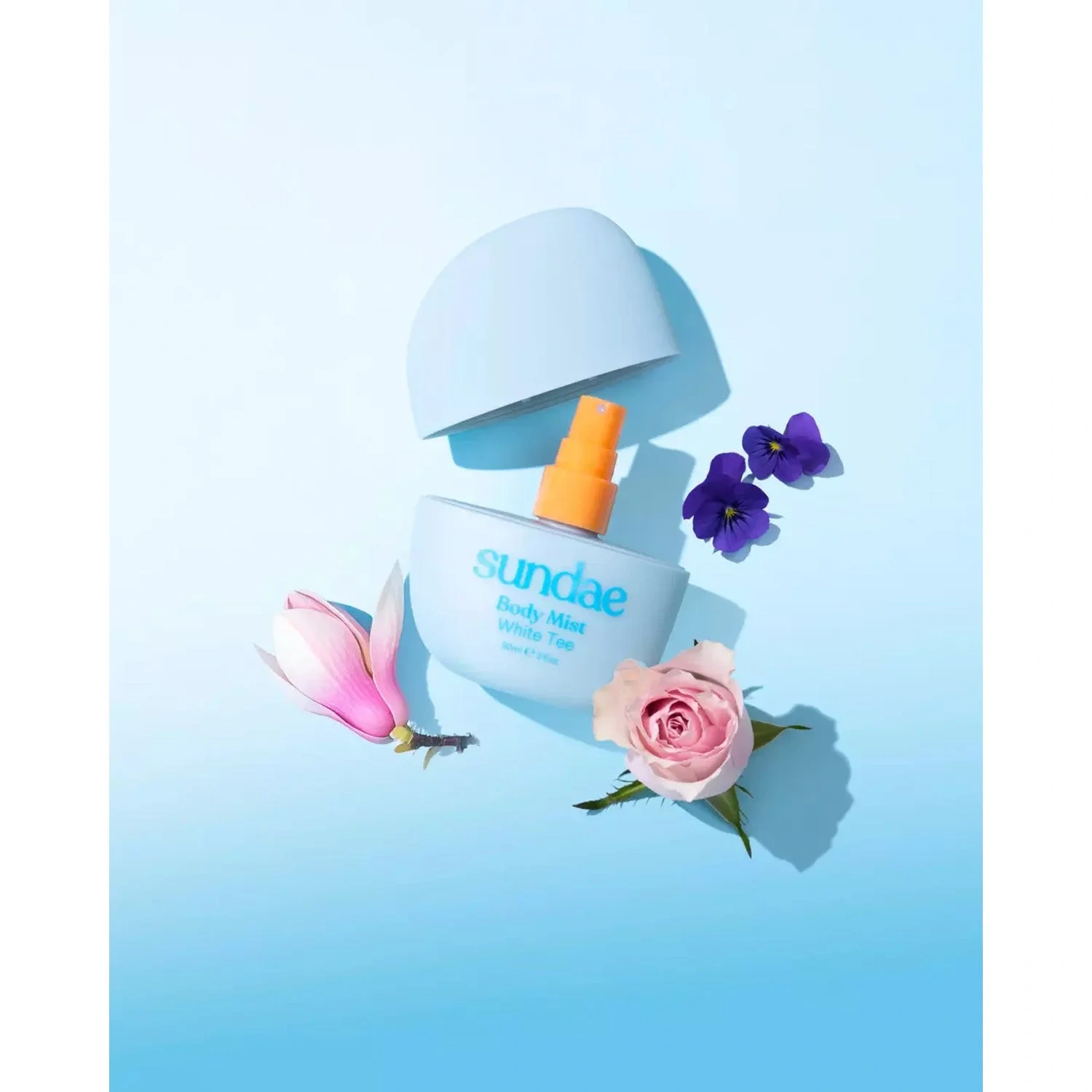 Sundae Body: White Tee, Body Mist