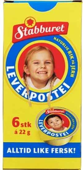 Leverpostei 6x22g