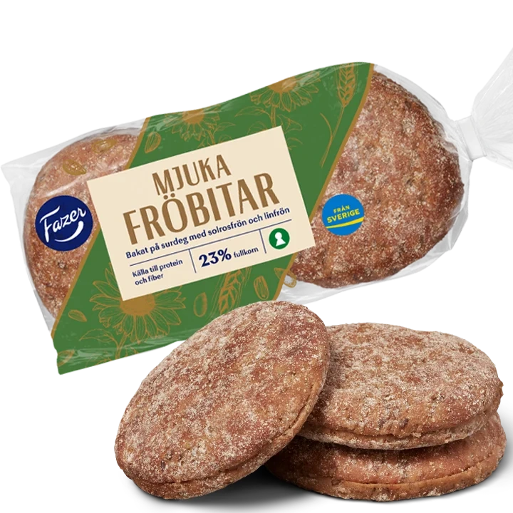 Mjuka Fröbitar Fryst