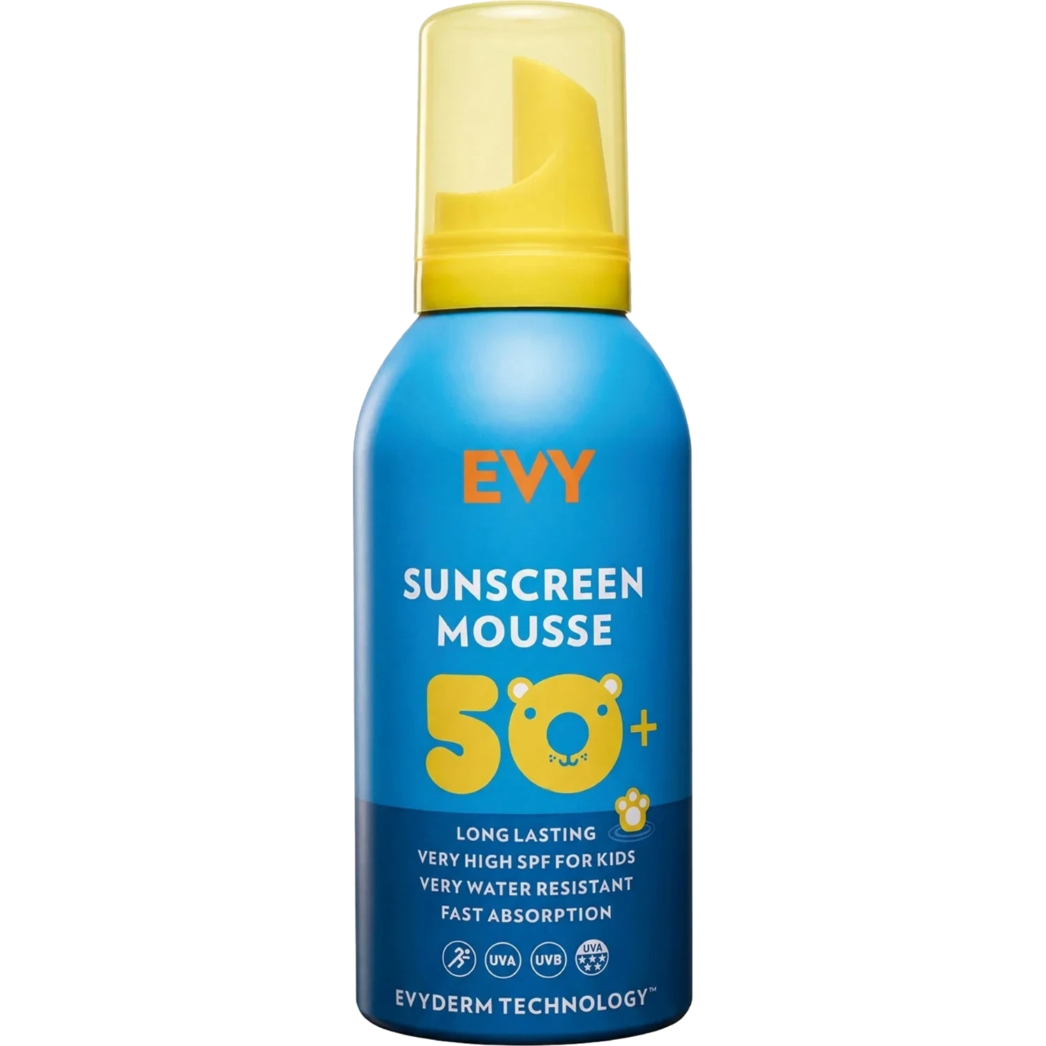EVY Technology Sunscreen Mousse For Kids SPF50
