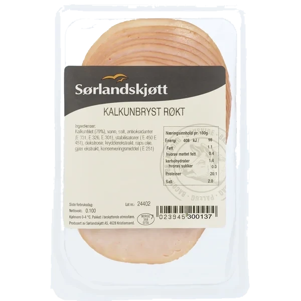 Spis Meg Kalkunfilet Røkt 100g