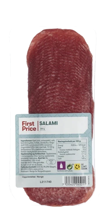 Salami 250g First Price