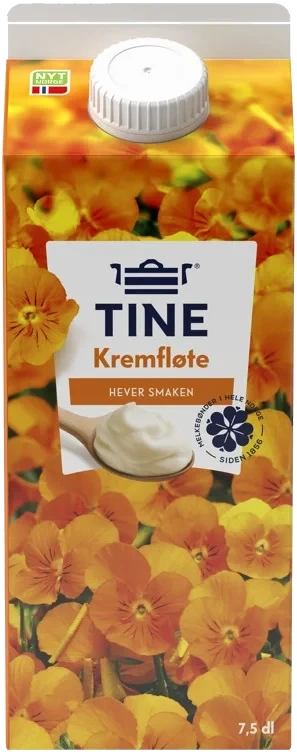Tine kremfløte 38% 0,75l