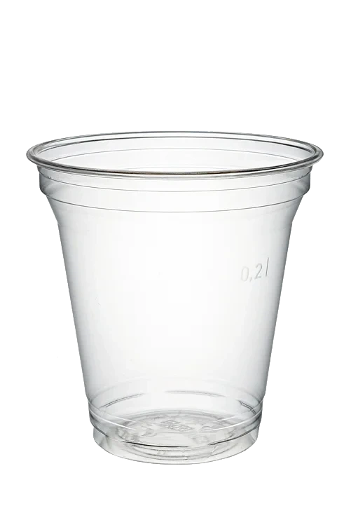 Plastbeger klart 200ml rpet polarity  50stk