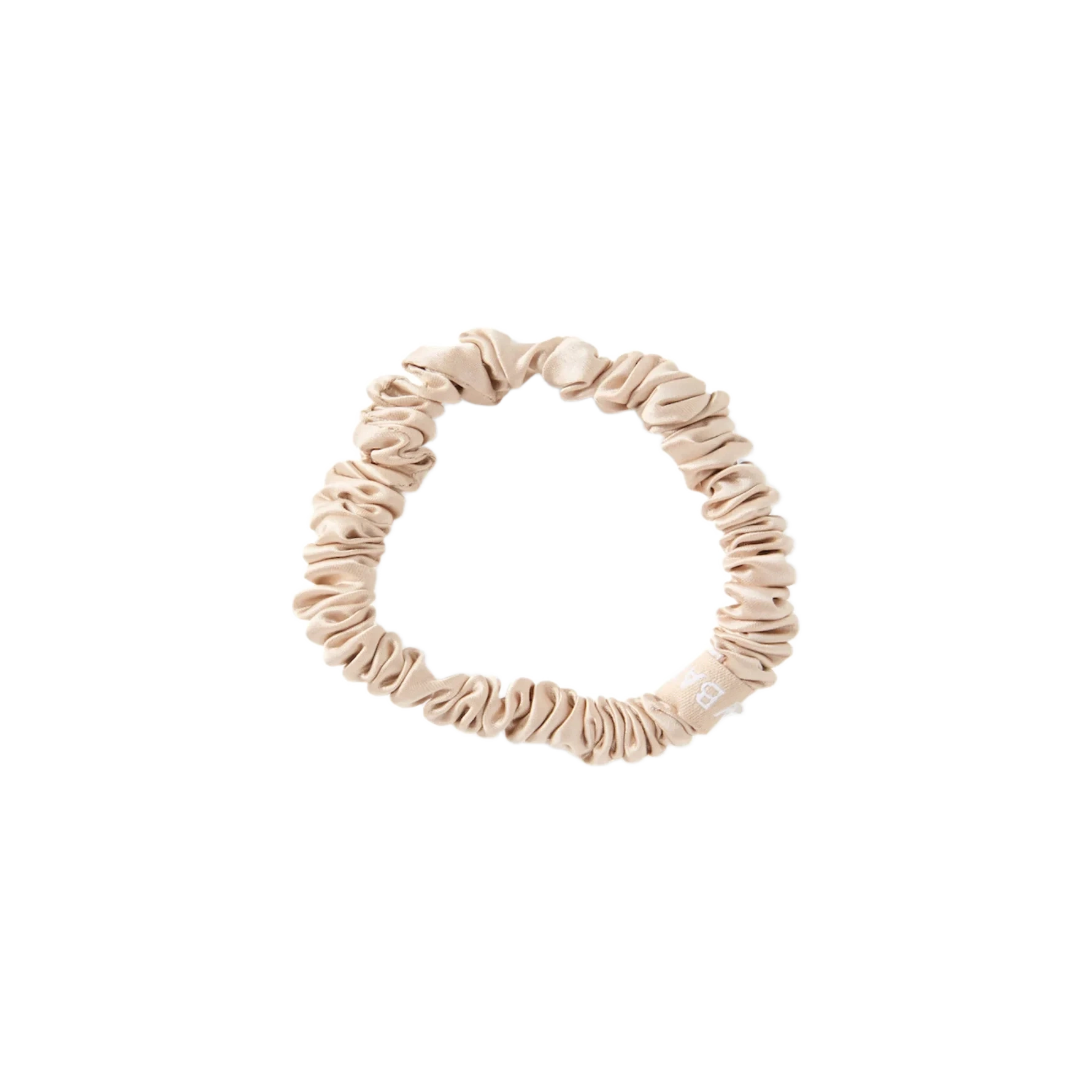 ByBarb Silk Hair Tie Beige