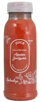 Apelsin-Jorgubb juice