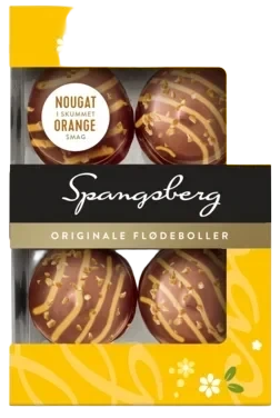 Flødeboller Påske Nougat og Appelsinsmak