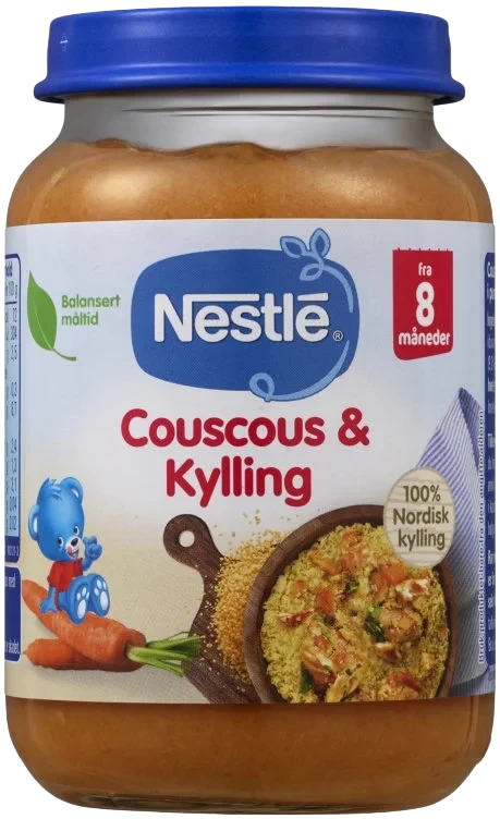 Couscous & Kylling 8m 190g