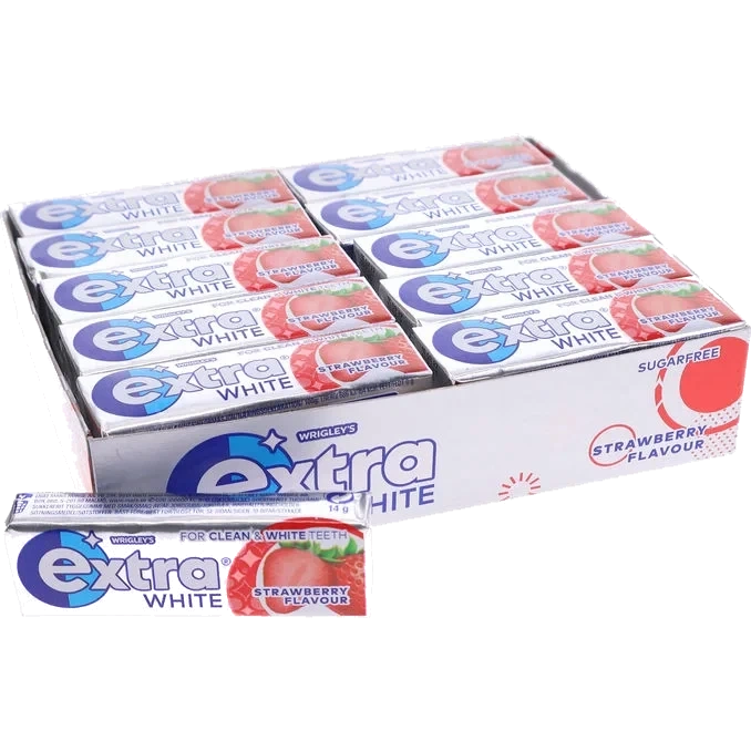 Tuggummi Strawberry 30-pack