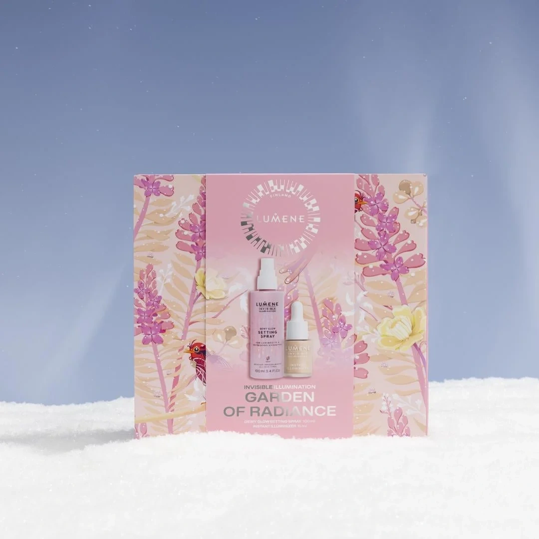 Lumene Invisible Illum Garden Of Radiance Set