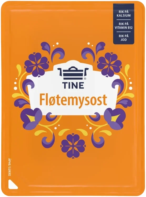 Fløtemysost skivet 130g Tine