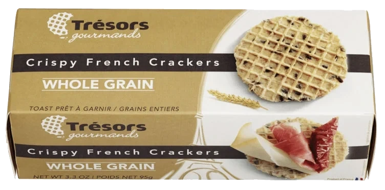 Crispy Crackers Fullkorn 95g Tresors Gourmands