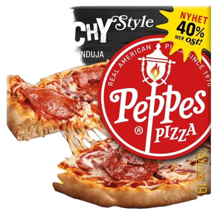Peppes Pizza Pepperoni&Nduja 495g