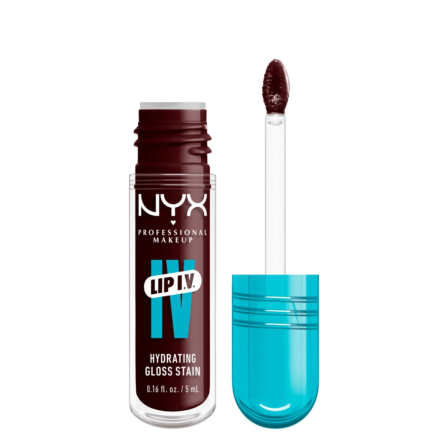 NYX PROFESSIONAL MAKEUP Lip I.V. Hydrating Gloss Stain 15 Water 'Bout Wine?