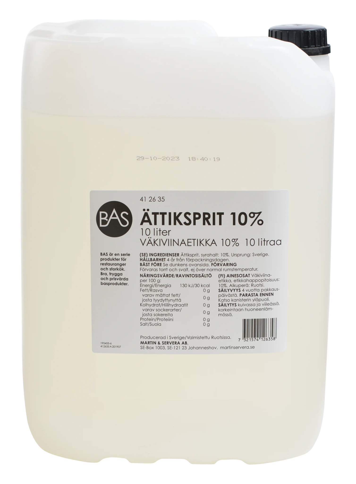 Ättiksprit 10 %
