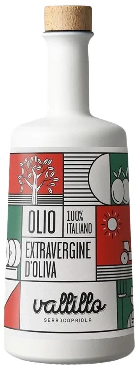 Olivenolje, Extra Virgin Vallillo Serracariola 500ml