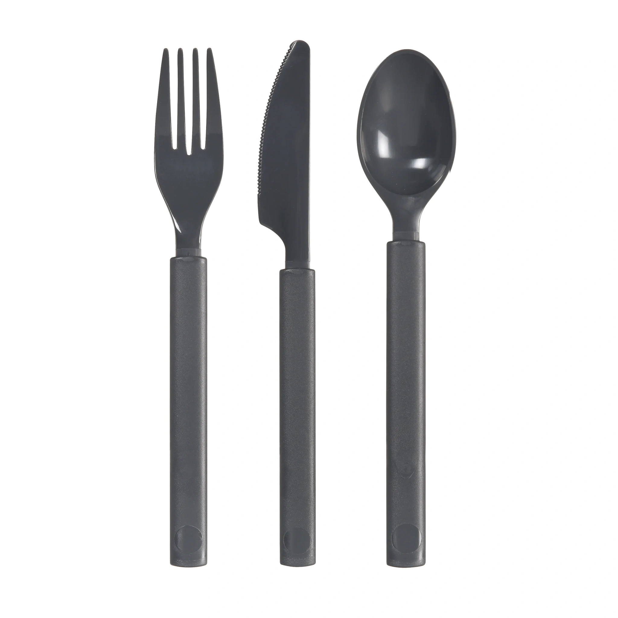 Bestikkpakke Granite Pp Gjenbrukbar Gaffel Kniv Skje