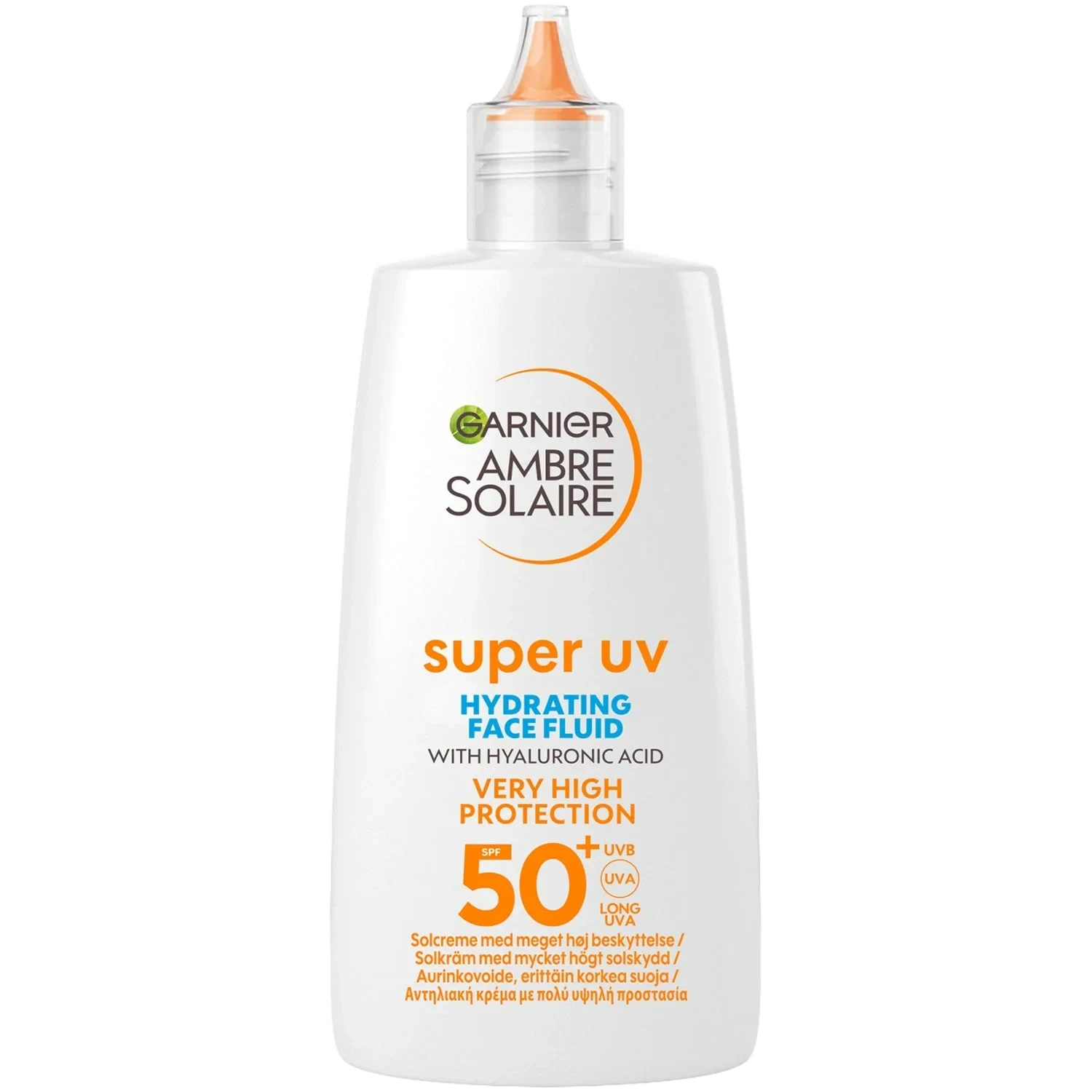 Garnier Ambre Solaire Sensitive Avdanc Super Uv Face Fluid Spf 50