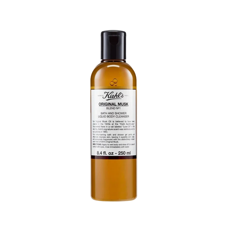 Kiehl’s Bath and Shower Liquid Body Cleanser Musk 250 ml