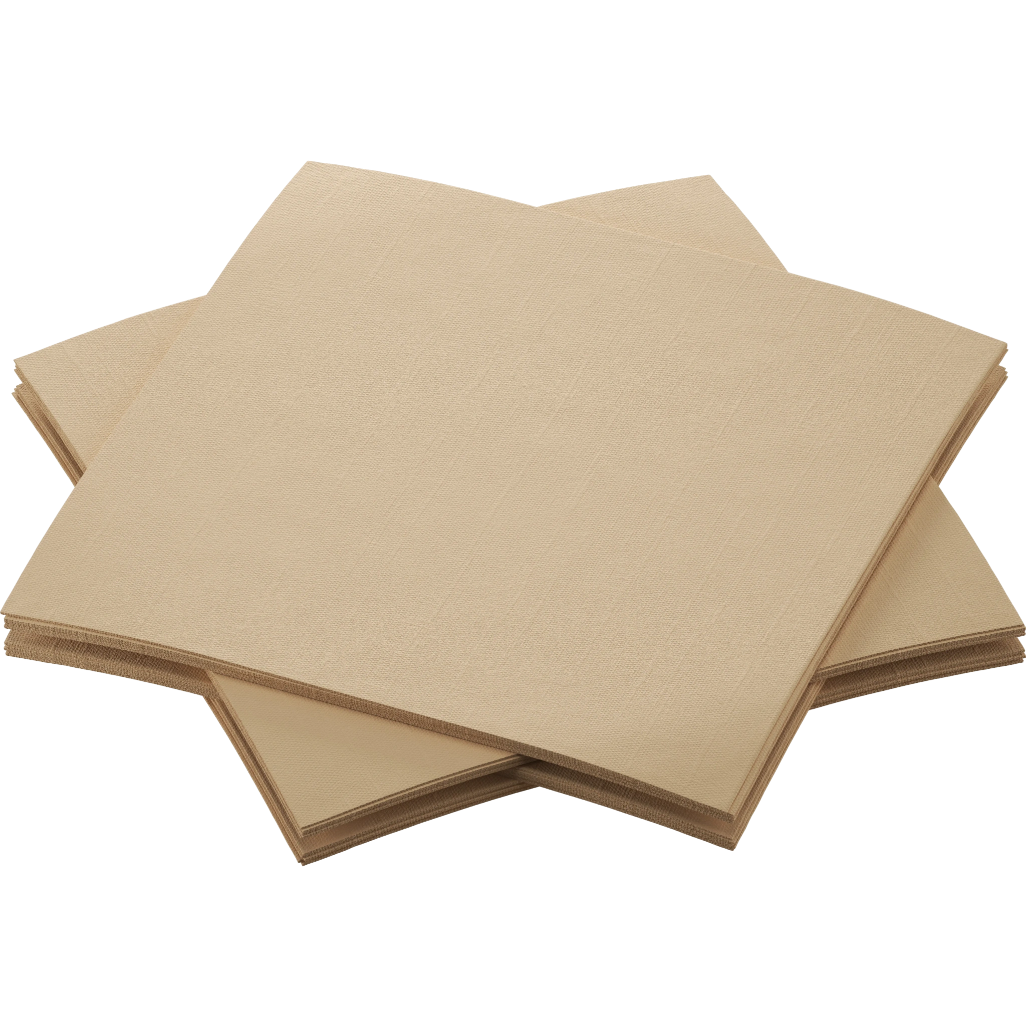 Serviett Dunisoft 20cm Natural Brun
