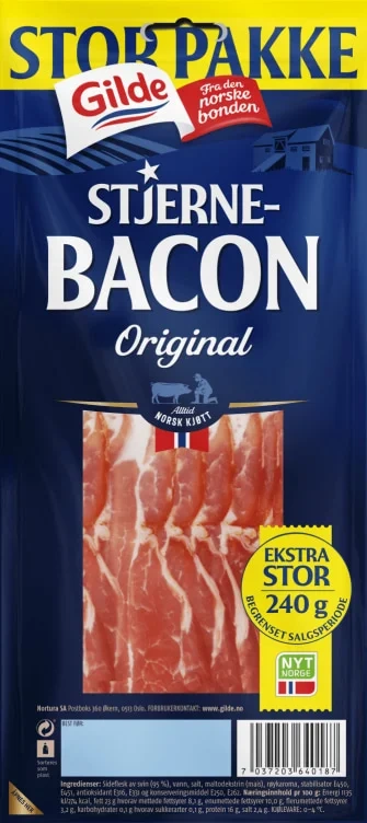 Stjernebacon 240g Enh