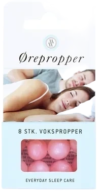 Ørepropper Voks Mw 8stk