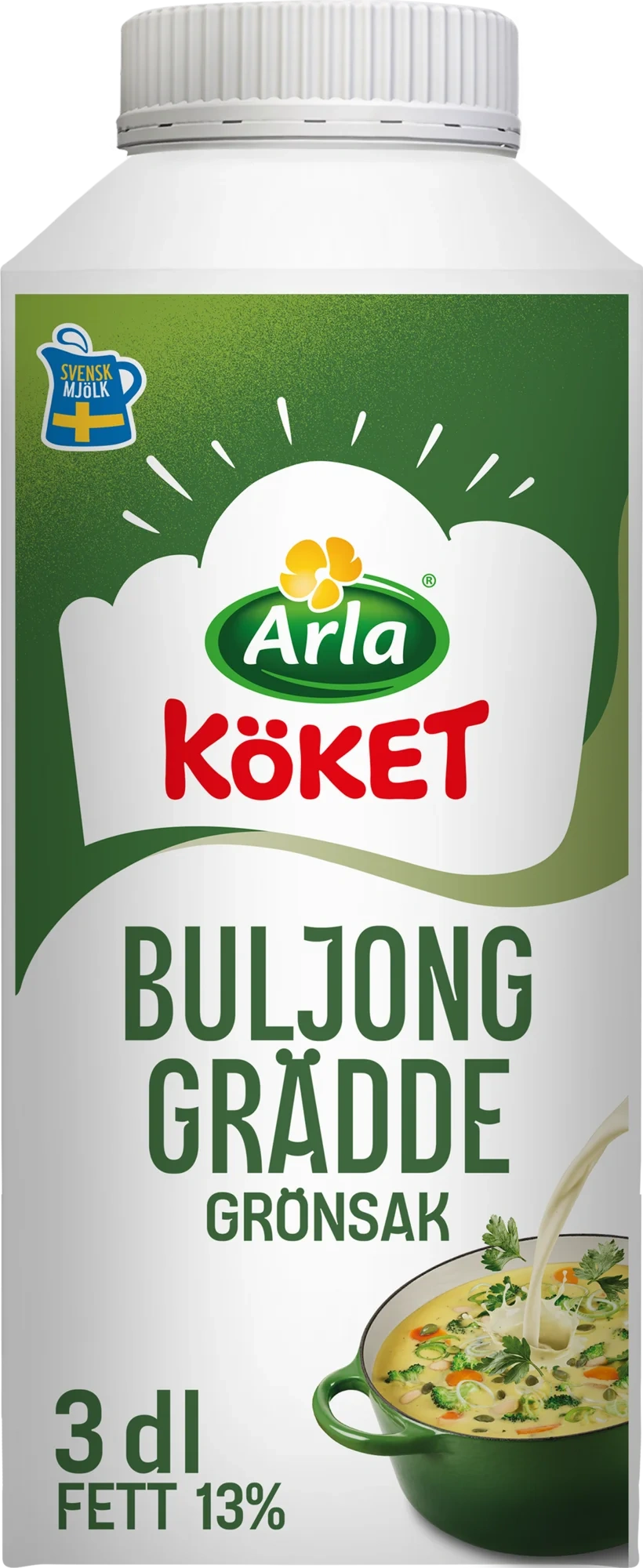 Buljonggrädde 13%