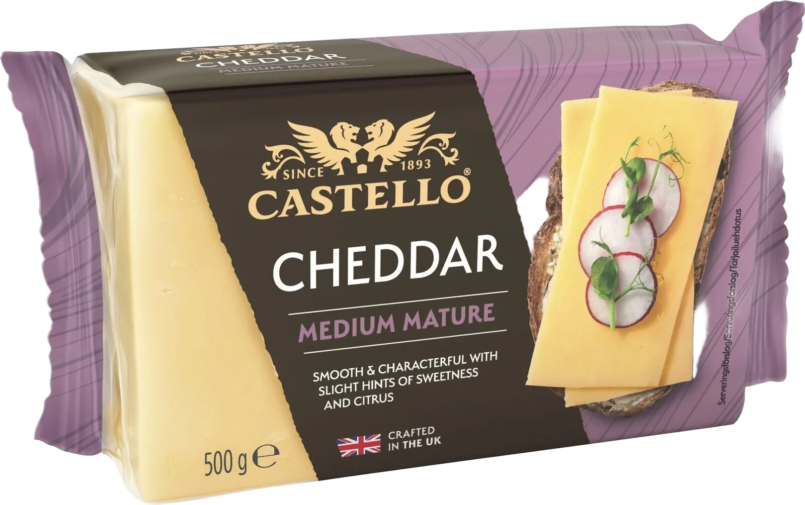 Medium Mature Cheddar 35% hårdost