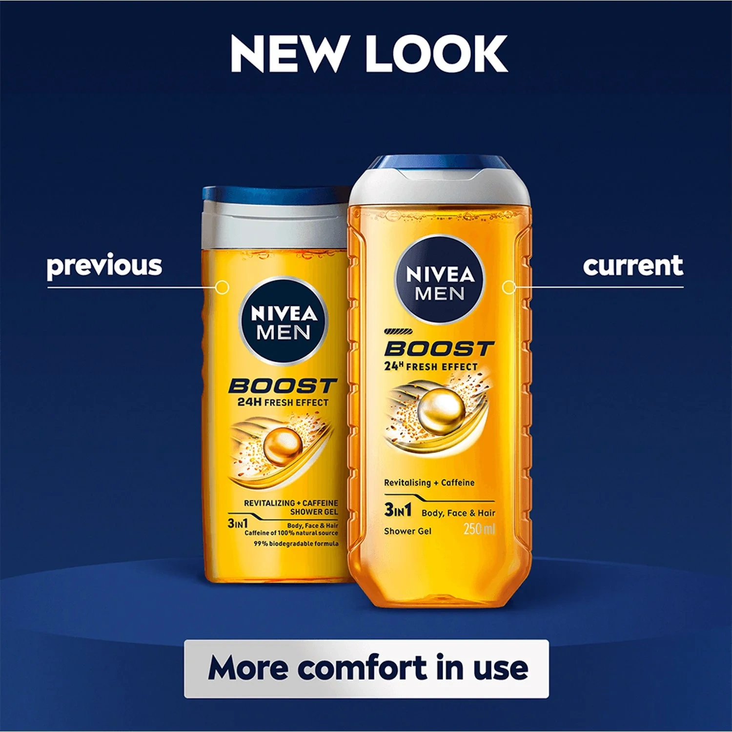 NIVEA Men Boost Shower Gel