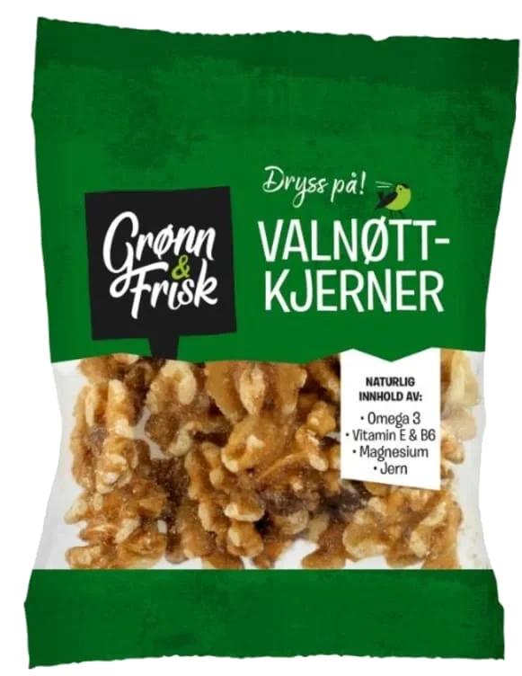 Valnøttkjerner 60g Grønn&Frisk