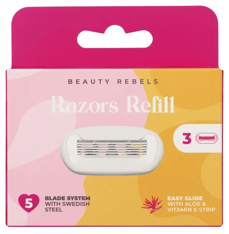 Barberblader Smooth Shaving 3stk Beauty Rebels