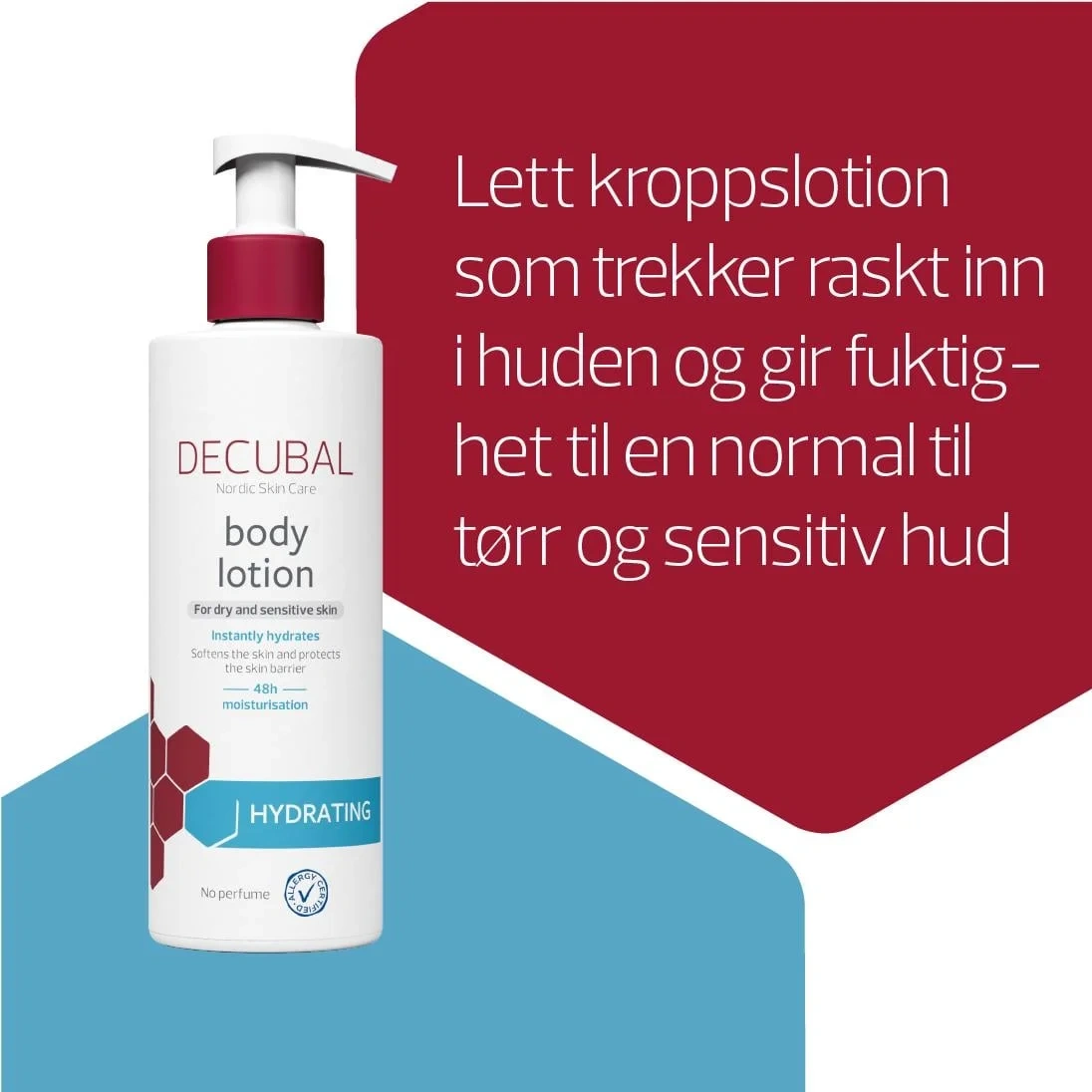Decubal Hydrating Body Lotion, 400 ml