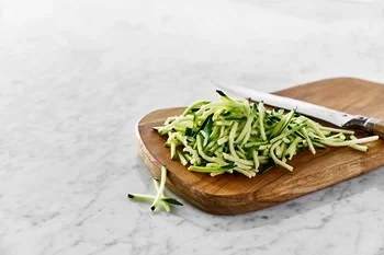 Zucchini julienne