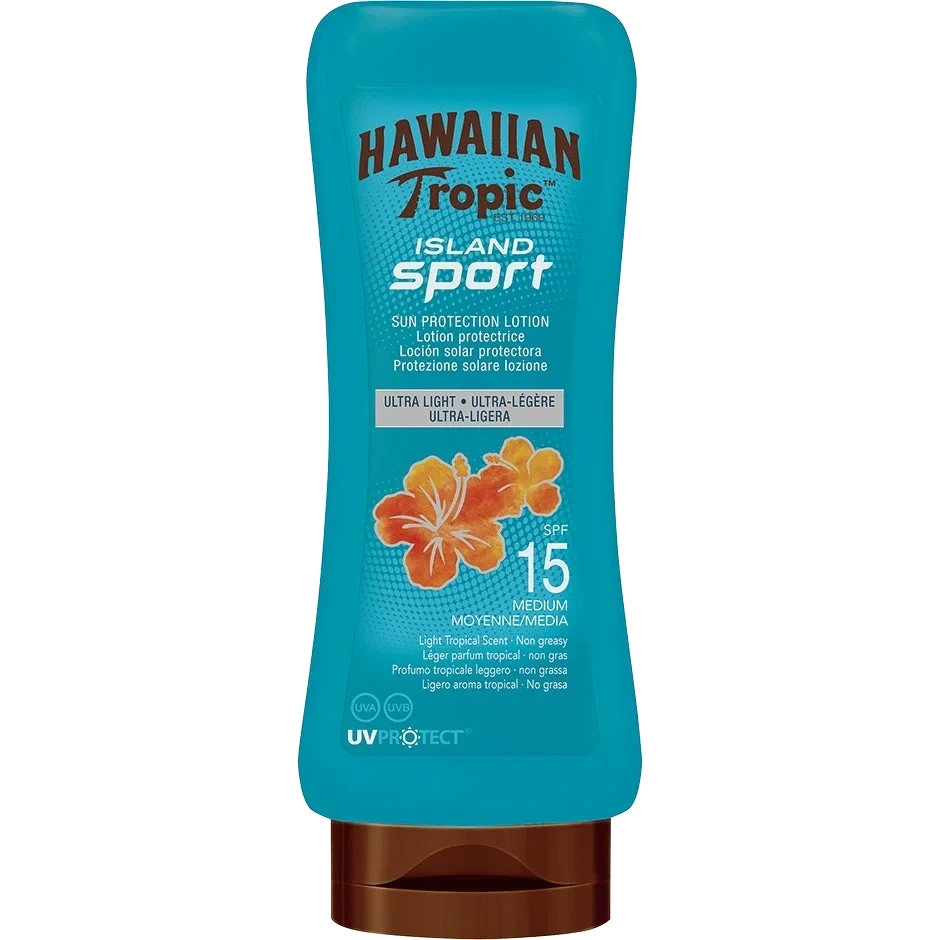 Hawaiian Tropic Hawaiian Island Sport Lotion SPF 15