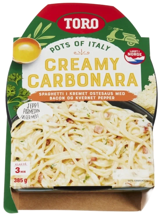 Toro Creamy Carbonara 6x385g