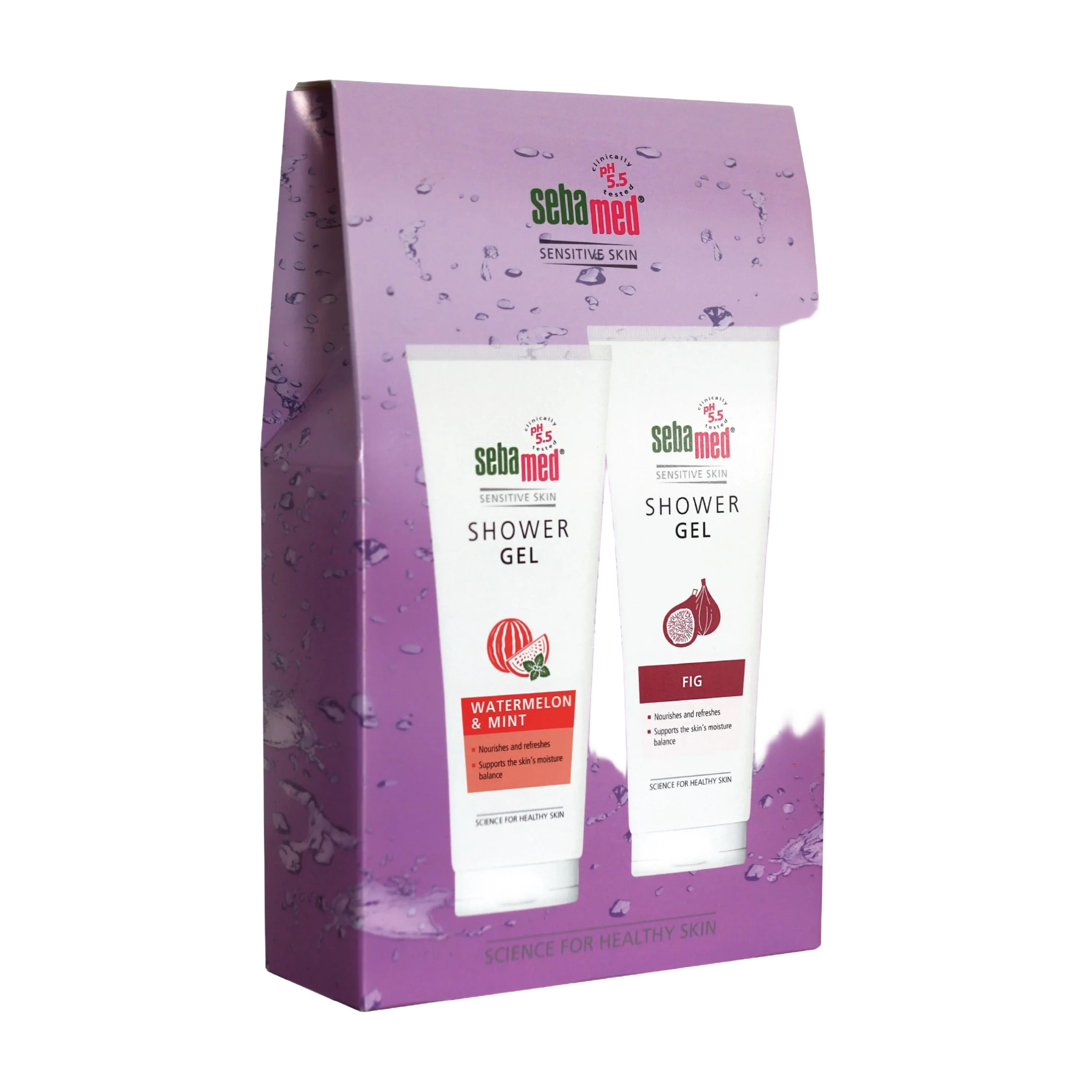 SebaMed Shower Gel Gift Set, 2 x 250 ml
