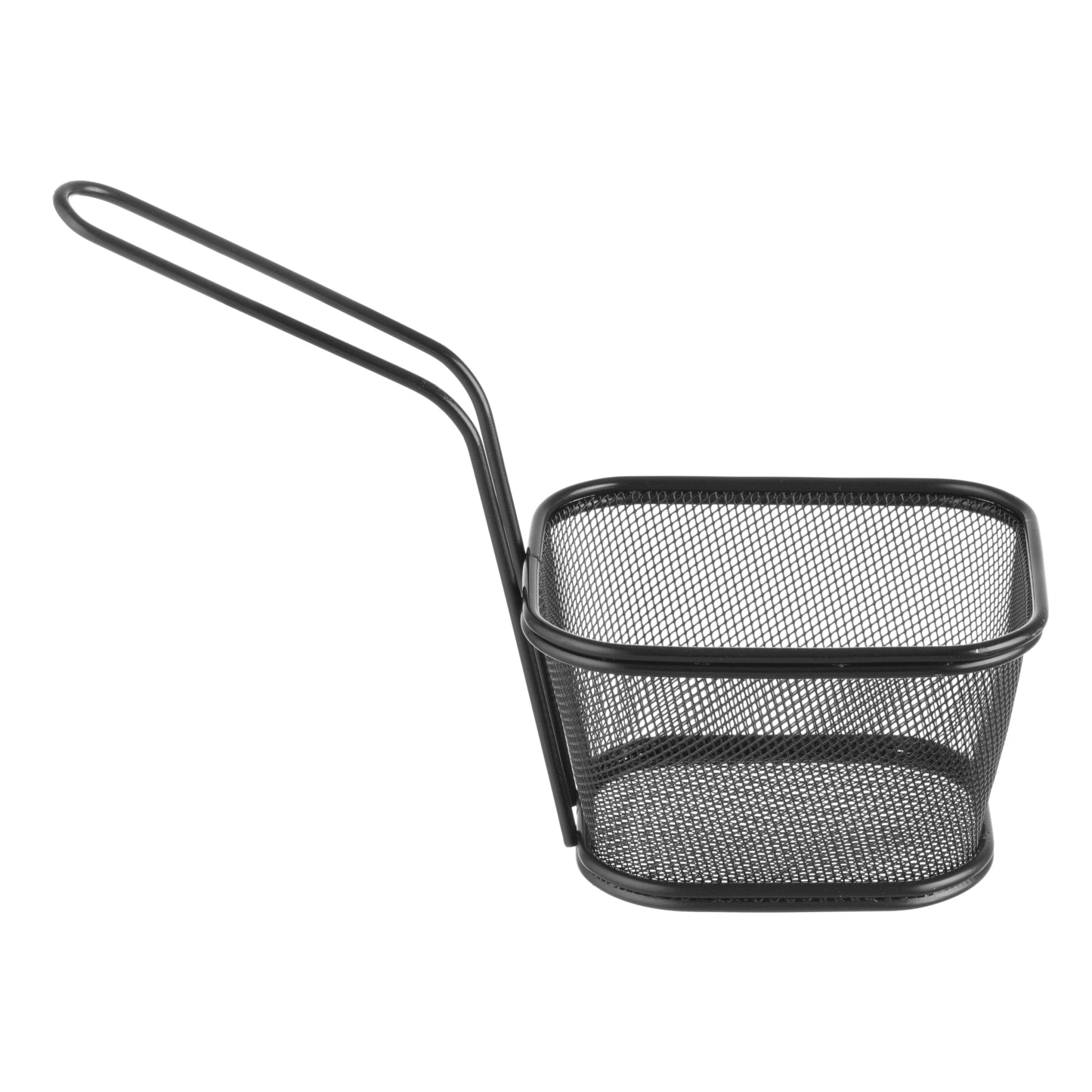 Fritöskorg miniatyrer stapelbar svart