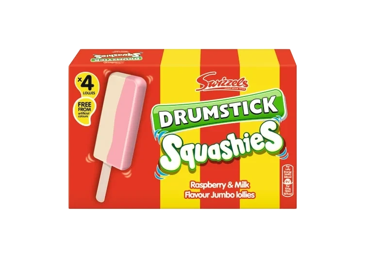 Drumstick Squashies Ice 4stk Swizzels