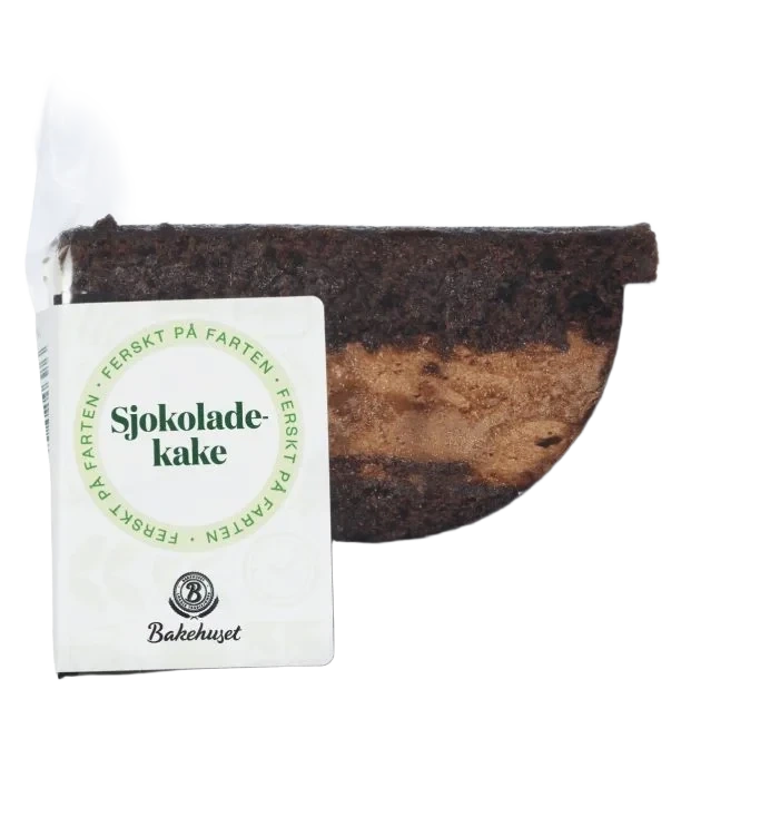 Sjokoladekake 80g Porsjonskake Bakehuset