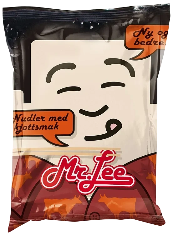 Mr. Lee Nudler med kjøttsmak 85g