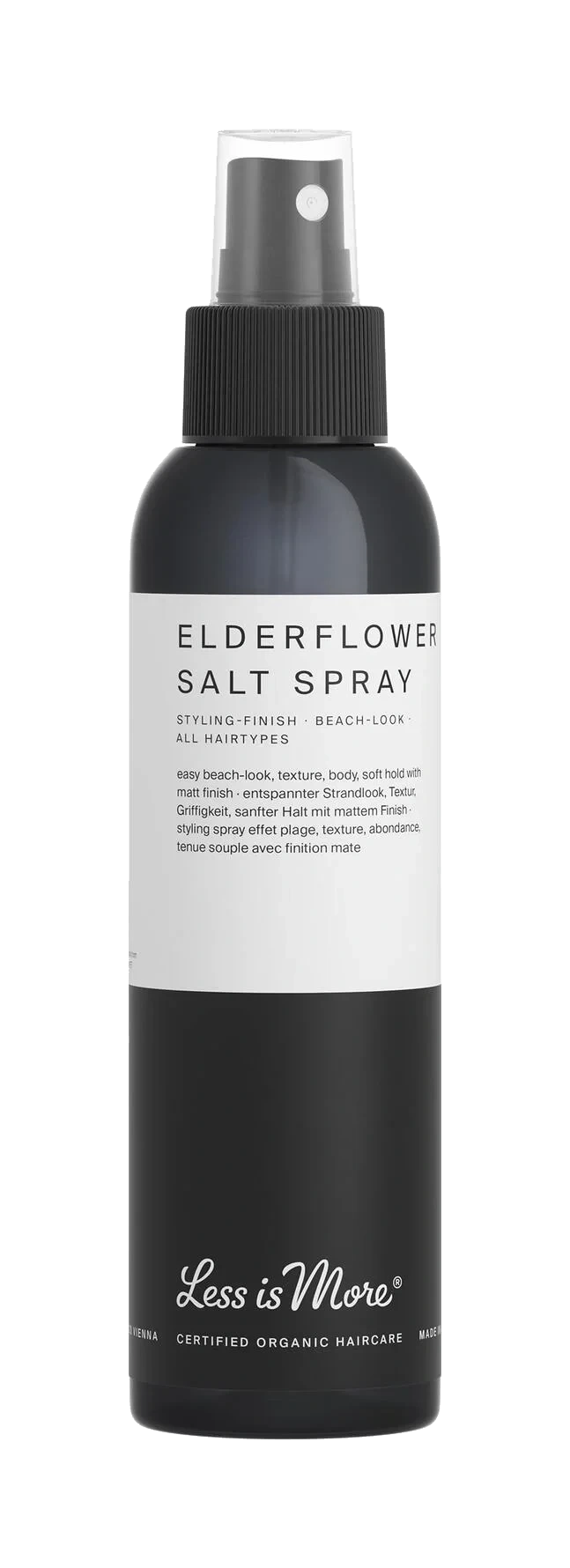 Less Is More Organic Elderflower Salt Spray 150 ml