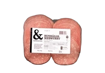 Hushållsmedwurst skivad